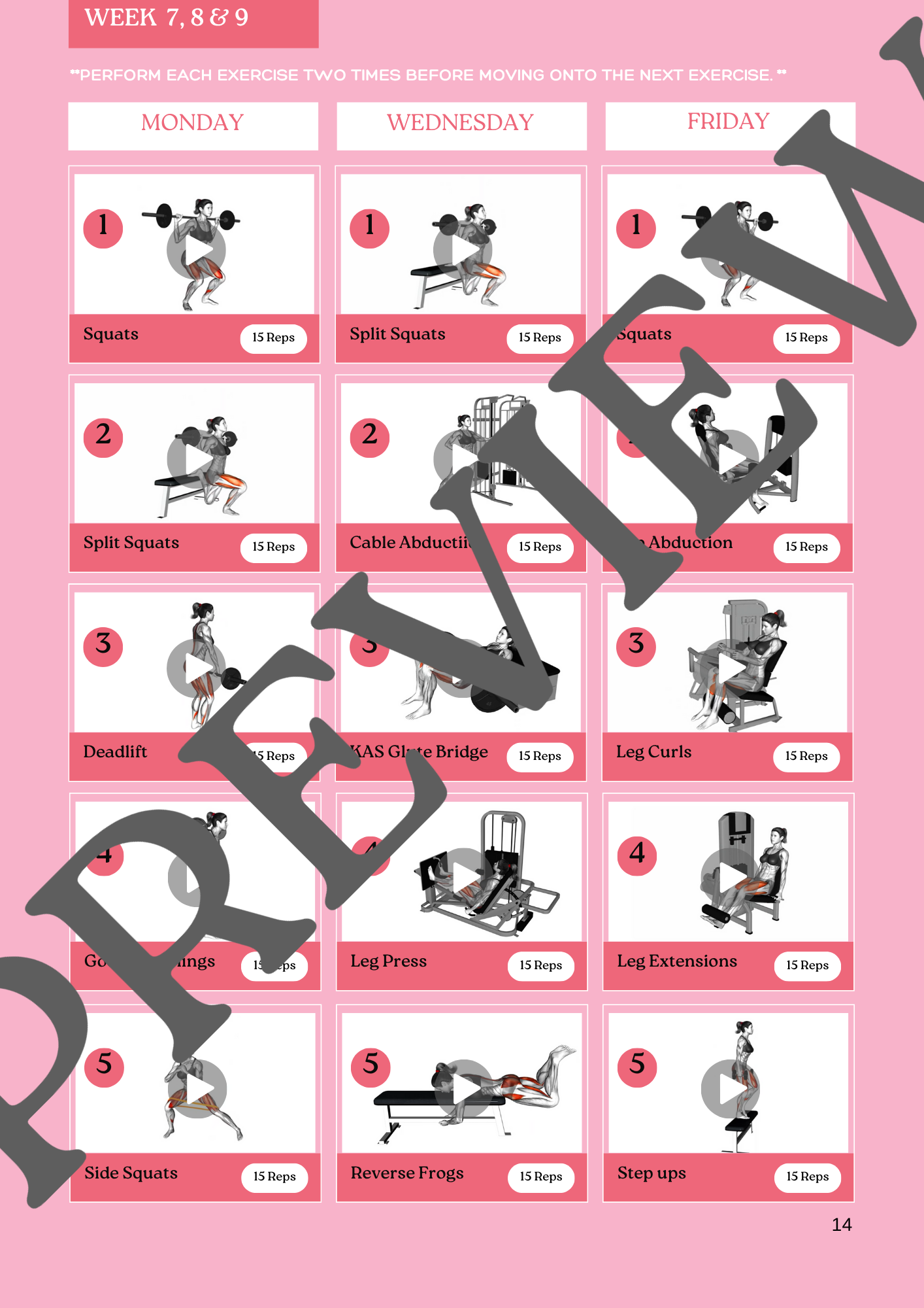 12 Week Bubbl. Butt Program